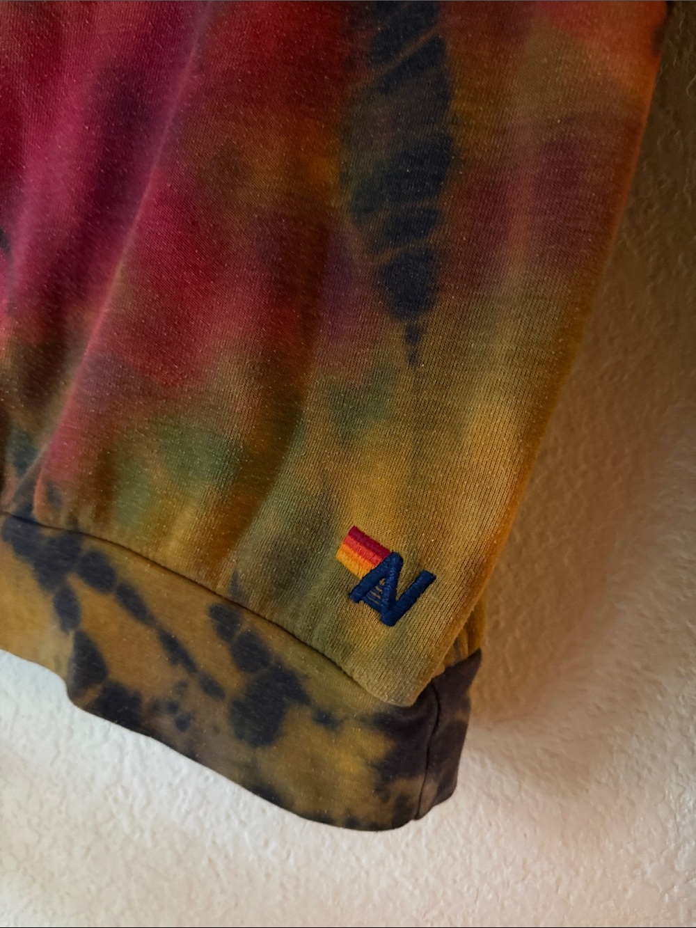 Aviator Nation Multicolor Tie-Dye Crewneck Sweatshirt - Picture 3 of 3